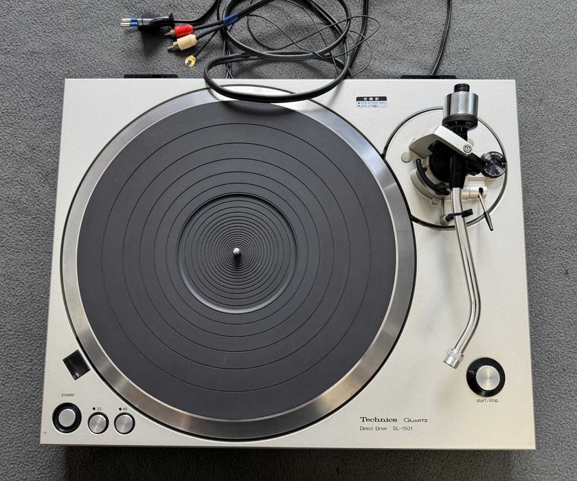 Gramofon Technics SL-1501 Quartz Direct Drive ramie jak w sl-1210/1200