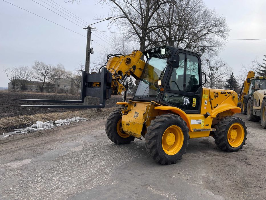 Ładowarka teleskopowa Jcb 520-50*Niska i wąska 1.80 m szerokość*Ładna!