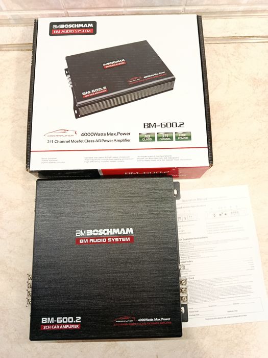 Усилители автомобильные из Германии.