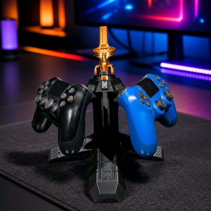 Granat - Rozkładany stojak na pady PlayStation i XBox