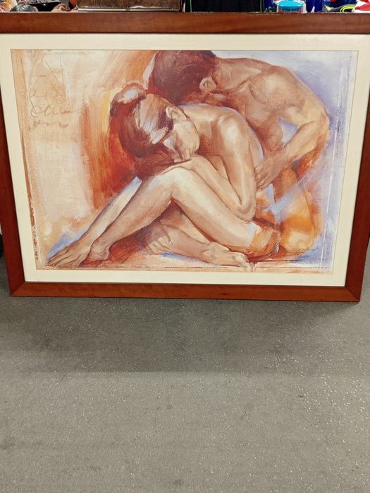 Quadro grande serigrafia Talantbeck Chekirov