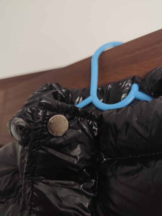 Nowa śliczna kurtka męska xl Hugo Boss lakierowana zimowa