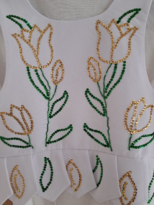 Ubranie komunijne góralskie,  dziewczęce.