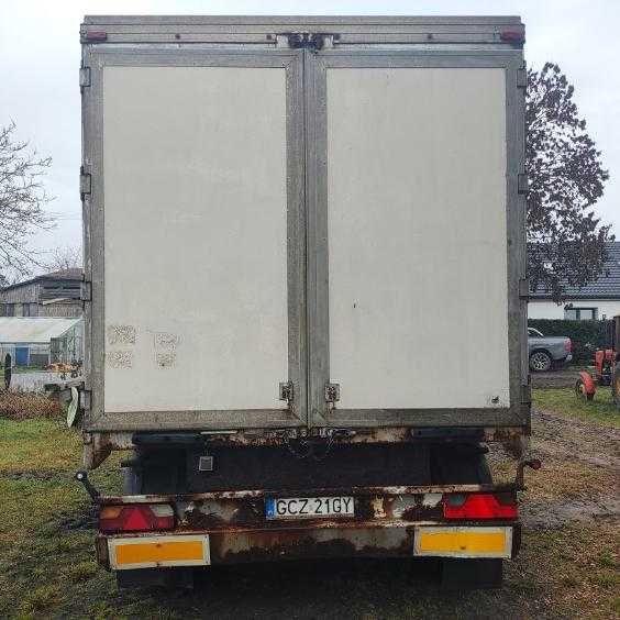 przyczepa izoterma platforma do balotów