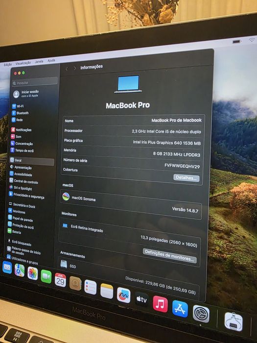 MacBook Pro 2017 8GB 256GB, 2015 8GB 1TB, 2012, Retina. Troca/retoma