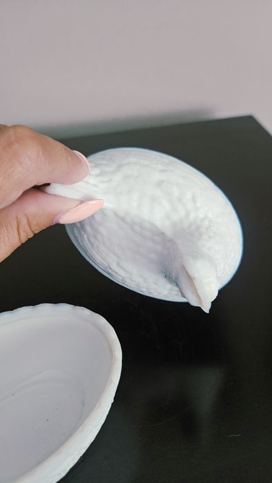 Mała kura Ząbkowice kurka prl 10 cm