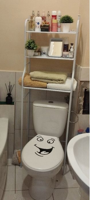 Nowy biały regał półka łazienkowa