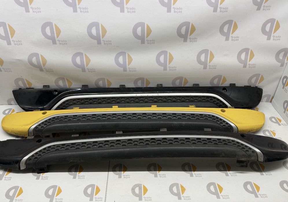 Lip spoiler tras facelift restyling smart fortwo 451