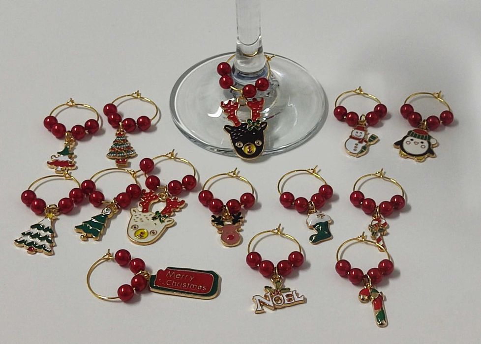 12 marcadores de copos