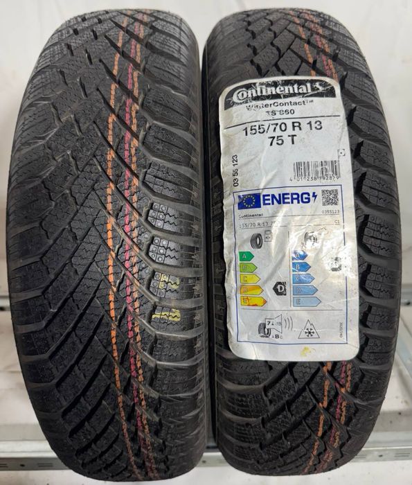 2x 155/70r13 Continental WinterContact TS860 75T 2021