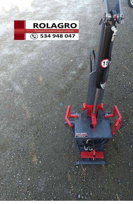 Łuparka do drewna pionowa DEMAROL Dostawa