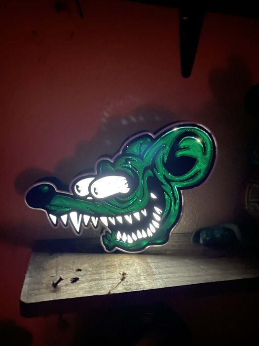 Luminária Rat Fink
