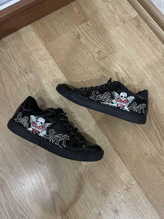 Rap shoes sk8 rap hip hop skate skull vintage