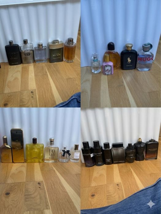 Kolekcja perfum Dior Hugo Boss Chanel Jpg