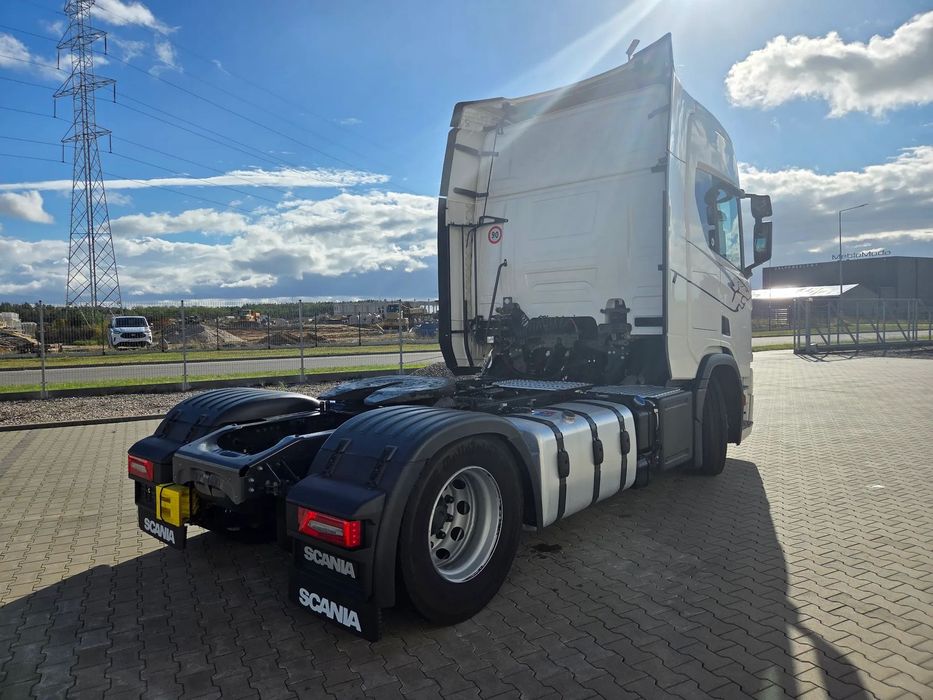 Scania R500/ 2023r/ STARY MODEL SILNIKA/ BAKI 1270L/ KLIMA STACJONARNA/ NAVI  R500/ LEDY/ 2023/ Klima Postojowa/ Baki 1270L