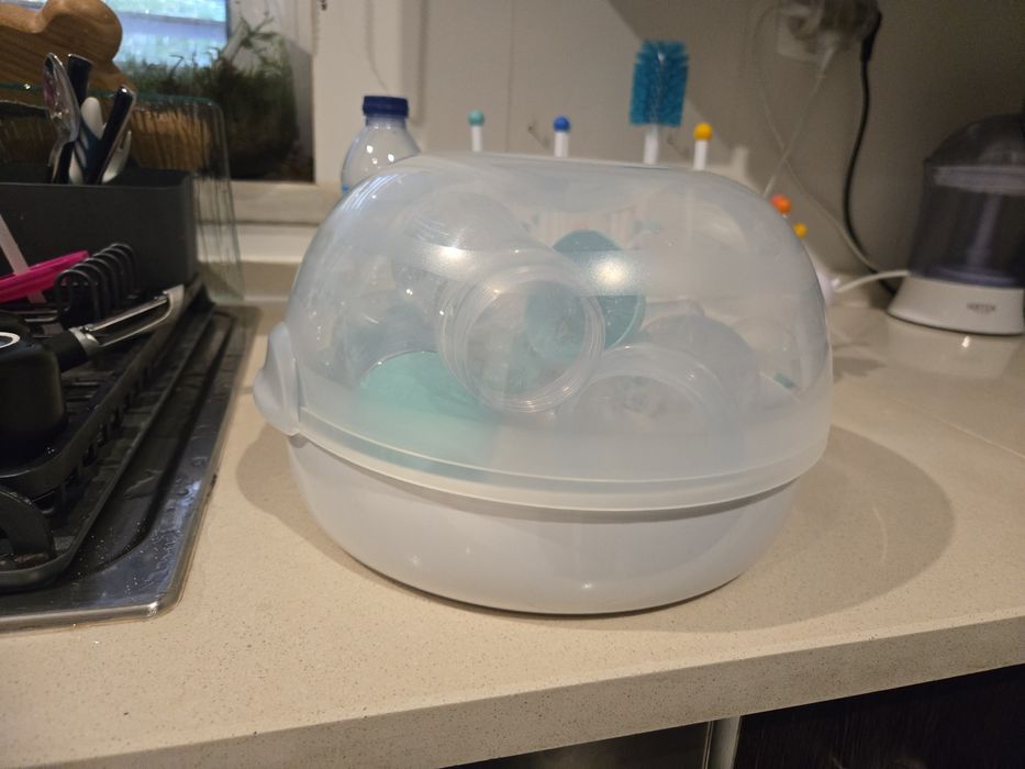 Esterilizador de biberons micro-ondas