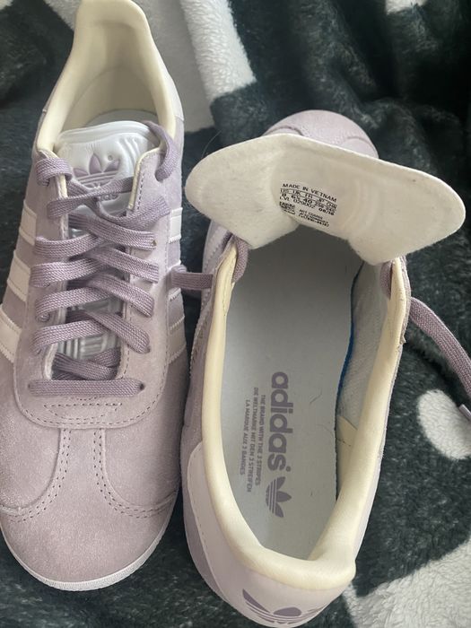 Adidas gazelle Zamsz
