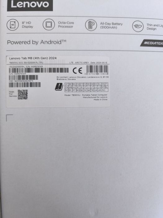 Tablet Lenovo TAB M8