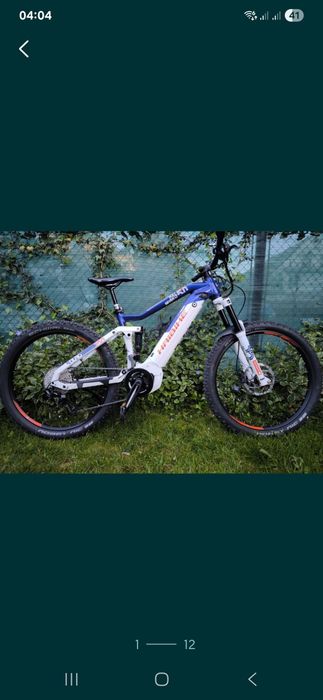 Rower elektryczny FULL  HAIBIKE superstan rama m