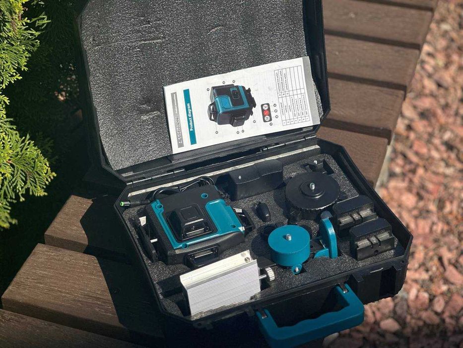 Лазерний рівень 4D 16 ліній Makita. Лазерный нивелир зелений макита