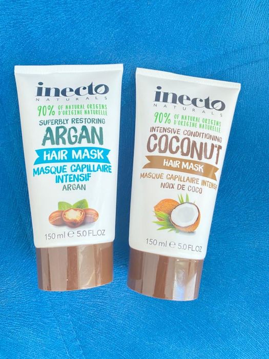 Маска для волосся INECTO з аргановою та кокосовою оліями
