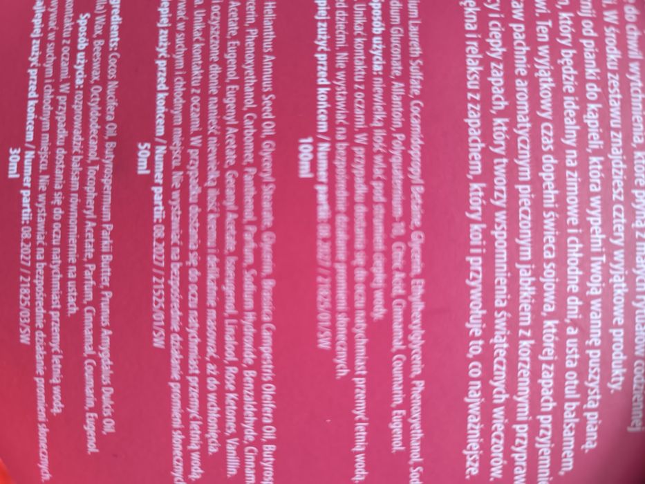 TSO MORIRI zestaw kosmetyczny