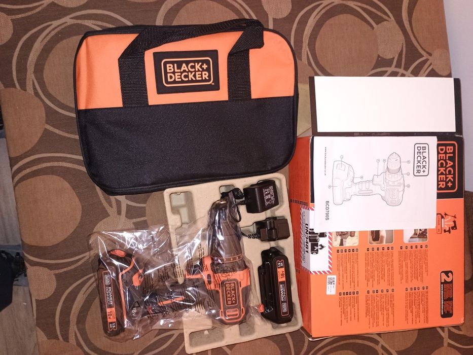 Wkrętarka udarowa akumulatorowa Black Decker nowa