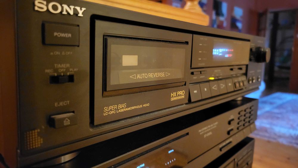 Wieża SONY DP-312, ST-S100L, TC-RX55, TA-F261R