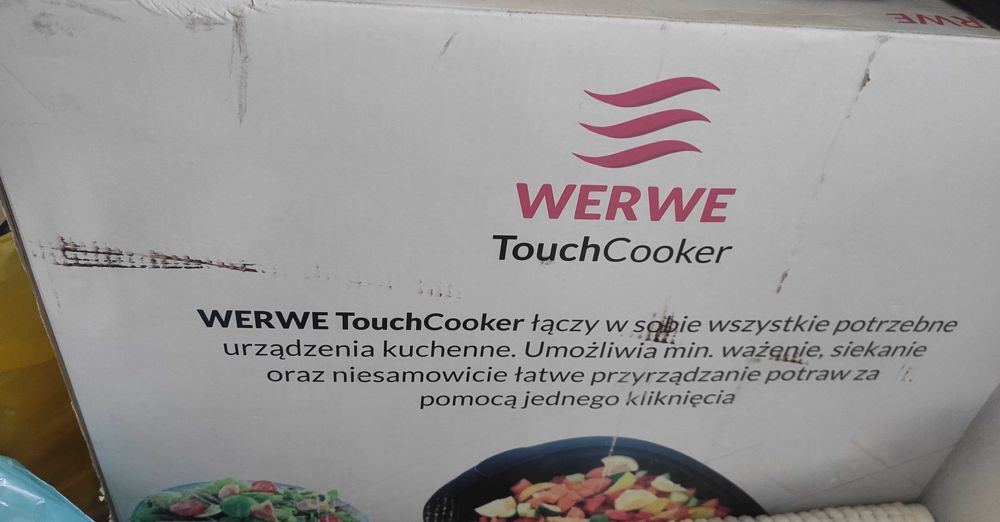 Werwe  Touchcooker + PRZEPISY robot kuchenny