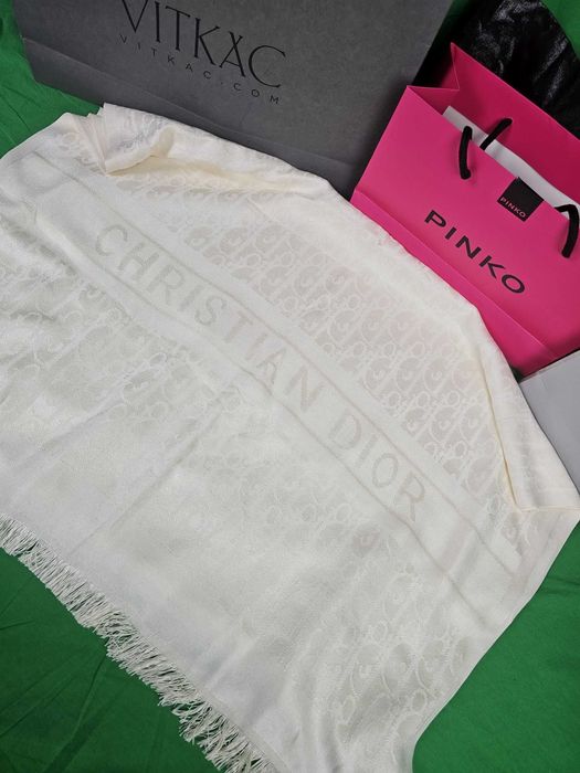 Szalik chusta Gucci Milano nowość bawelna Dior unisex