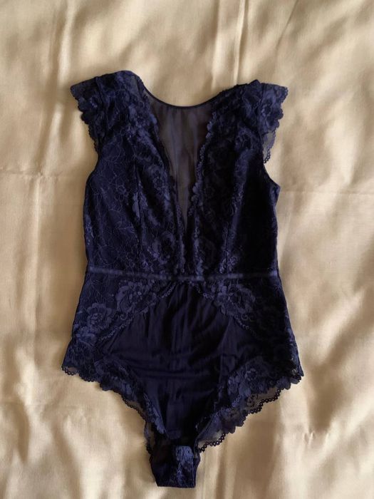 Боді в сіточку, мереживо, кружевом, H&M