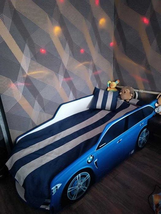 Ліжко машина, дитяче ліжко, кровать машина, детская кроватка