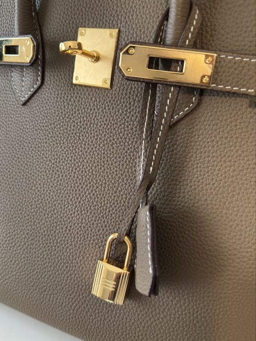 Top Grain Leather Birk Handbag
