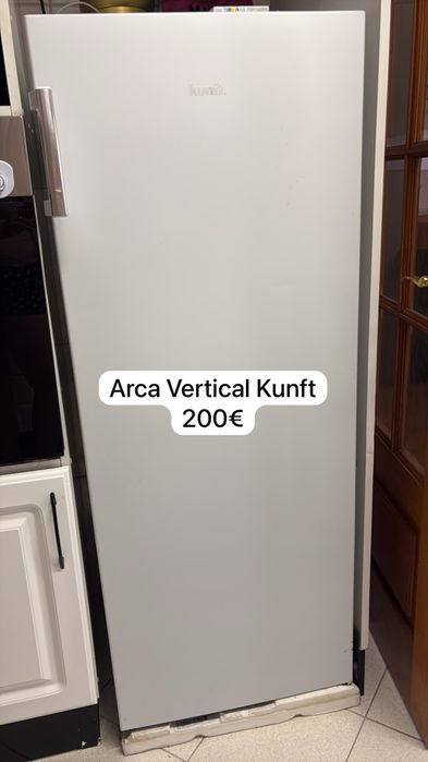 Frigorífico novo, na garantia Kunft,Estático  -143,4 cm , 165 L