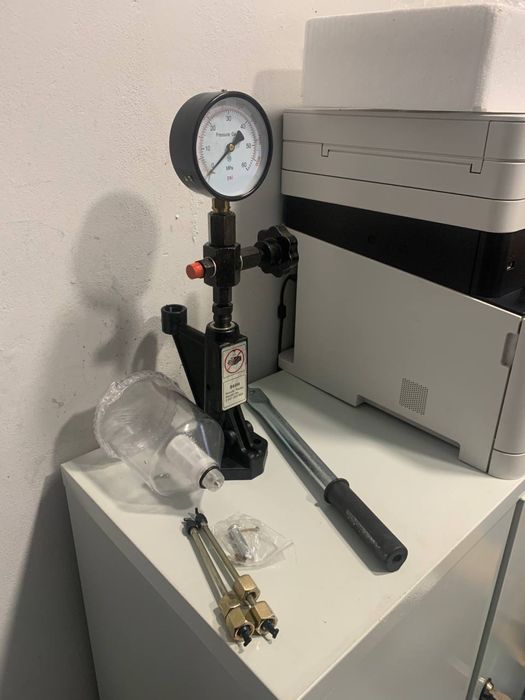 Стенд для проверки механических форсунок (ручной пресс)