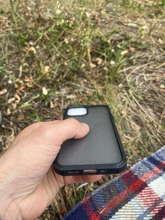 Чохол для Iphone 12 12pro противоударний з захисним склом