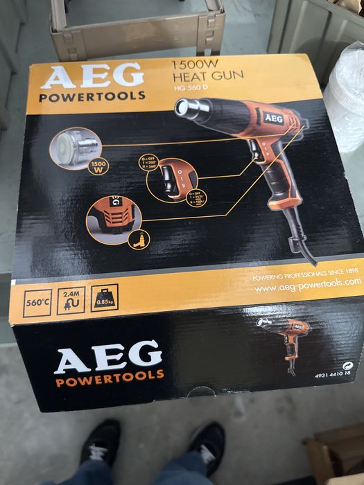 Pistola de ar quente aeg