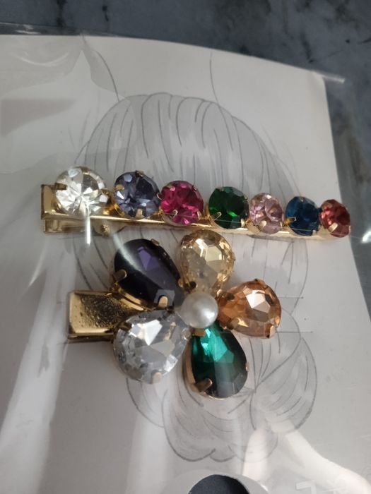 Komplet spinek do włosów