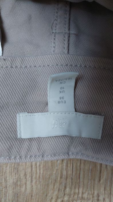 spodnie jeansowe damskie,h&m r.38, baggy, mom fit