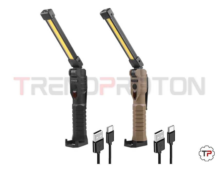 Luz de Trabalho c/ Base Magnética