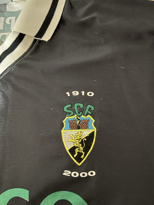 Camisola SC Farense 1999/2000 – Lotto – Pingo Doce – Edição 90 anos