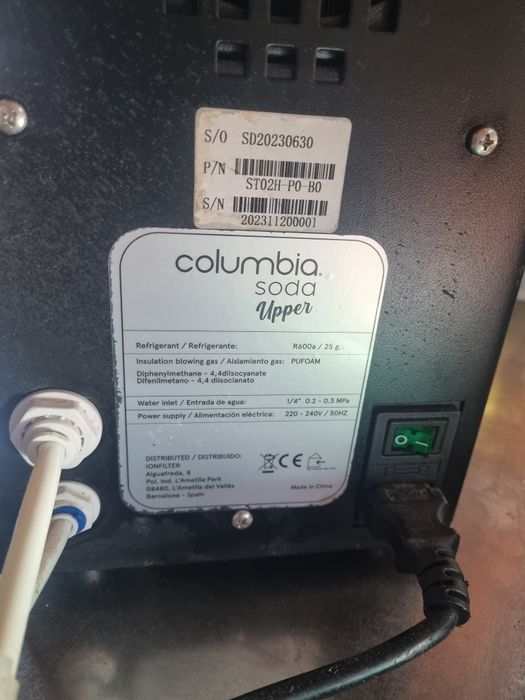 Máquina de água fresca e água com gás – Columbia 5000