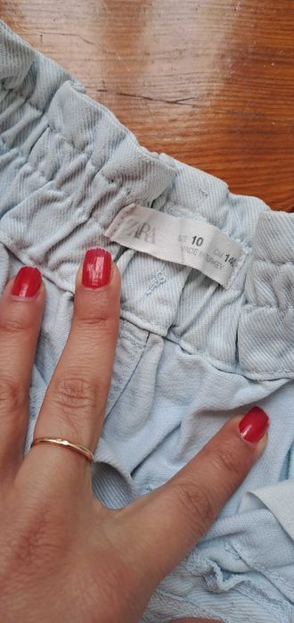 Calções ganga Zara 10 anos