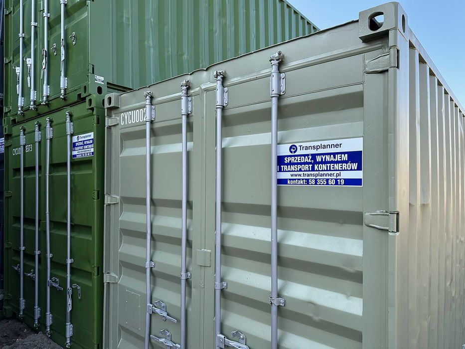 P R O M O C J A - wynajem odmalowanych kontenerów magazynowych 20DV AB