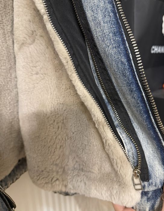 Куртка з натуральним хутром