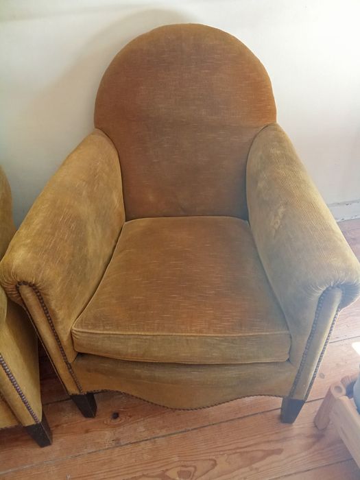 Conjunto sofá e 2 poltronas