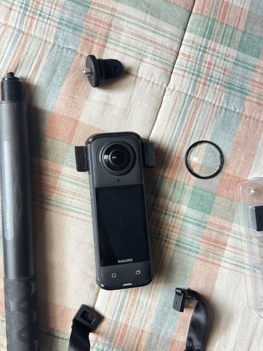 Insta360 X4 + vários acessórios