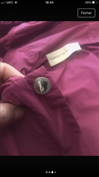 Casaco impermeavel purificacion garcia