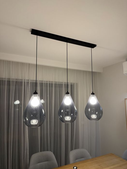 Lampa wiszaca 3 klosze