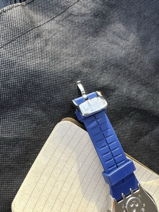 Swatch Irony Frescoazul, YVS439, Nowy, Full Set